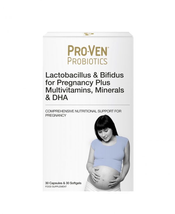 Pro-Ven Probiotics Lactobacillus & Bifidus for Pregnancy Plus Multivitamins