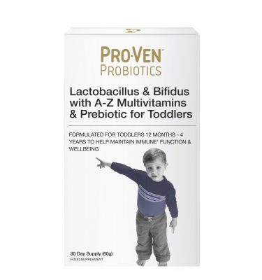 Pro-Ven Probiotics Lactobacillus & Bifidus for Toddlers 30 Days Supply